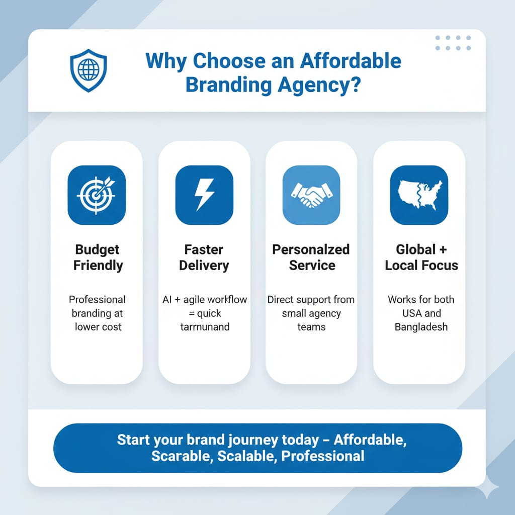 Affordable branding agency services USA